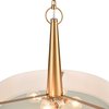 Elk Showroom Leo 22'' Wide 4Light Pendant, Brushed Gold 89845/4